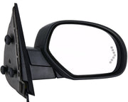 ZAPOSTS passenger-side mirror front view showing full assembly and OE fitment benefit
