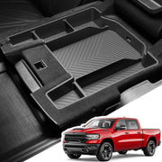 Zaqmru front view organizer showing full console fit and protection