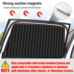 ZATOOTO close-up of sewn magnet row demonstrating strong magnetic hold