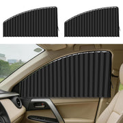 ZATOOTO front packaging showing two magnetic side window sun shades and benefits