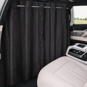 ZATOOTO curtain front view installed showing full privacy benefit