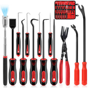Zecirl front packaging showing full 13-piece pick and clip removal set, convenient kit