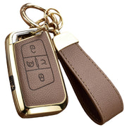 Zedalos front view showing stylish leather-like cover and fit benefit