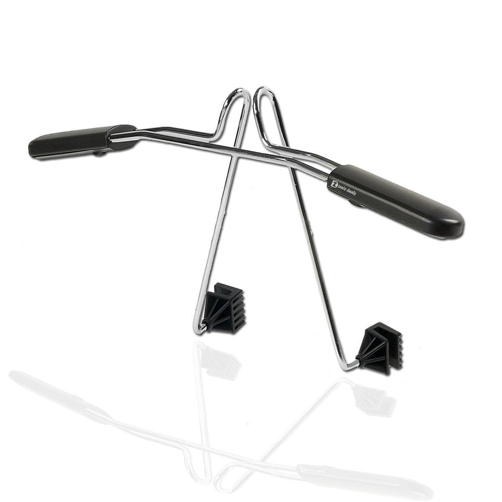 Zento Deals front view mounted on headrest showing tidy storage benefit