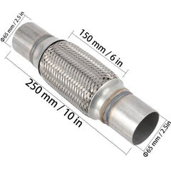 ZEONHAK close-up of double-braided stainless steel showing strength and durability benefits