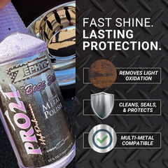 Zephyr Boss Soss close-up label view highlighting product details and professional quality