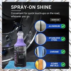 Zephyr Boss Soss being sprayed onto metal demonstrating quick application and coverage