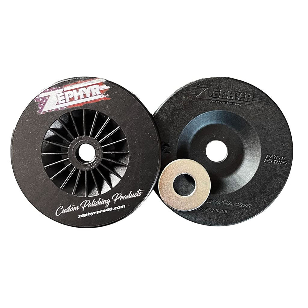 Zephyr safety flange kit front packaging showing components and compatibility for easy identification and correct fit