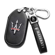 ZERAL front view showing leather finish and metal trim for upscale protection