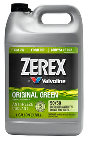 Zerex bottle front label showing brand and ready-to-use benefit