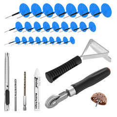 ZERINT kit front view with tools and plugs for immediate roadside repair