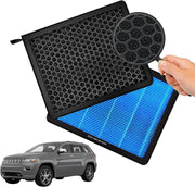 ZEZUT cabin air filter front view showing clean pleats and fit benefit
