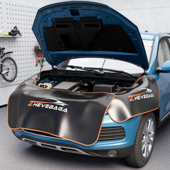 Zhevebaga front view of three fender covers showing full protection benefit