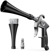 Zhevebaga tornado gun front view showing compact body and nozzle, efficient cleaning benefit