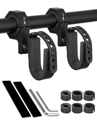 ZHILXN front dual rack mounted on roll cage showing secure hold