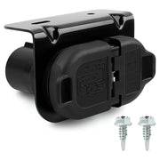Zhushan front view with bracket mounted showing dual connectors and quick access benefit