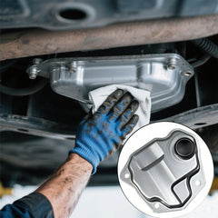 ZHXZLJC secondary transmission filter with O-ring showing tight seal and leak prevention