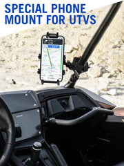 ZIDIYORUO close up of eight claws and telescopic spring gripping phone securely