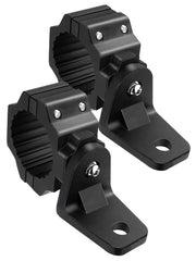 ZIDIYORUO front view of two aluminum mounts showing color and finish, durable visual