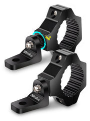 ZIDIYORUO front view mount on roll bar showing sturdy clamp and fit benefit durable hold