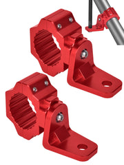 ZIDIYORUO front view of red mounts showing compact design and durable finish
