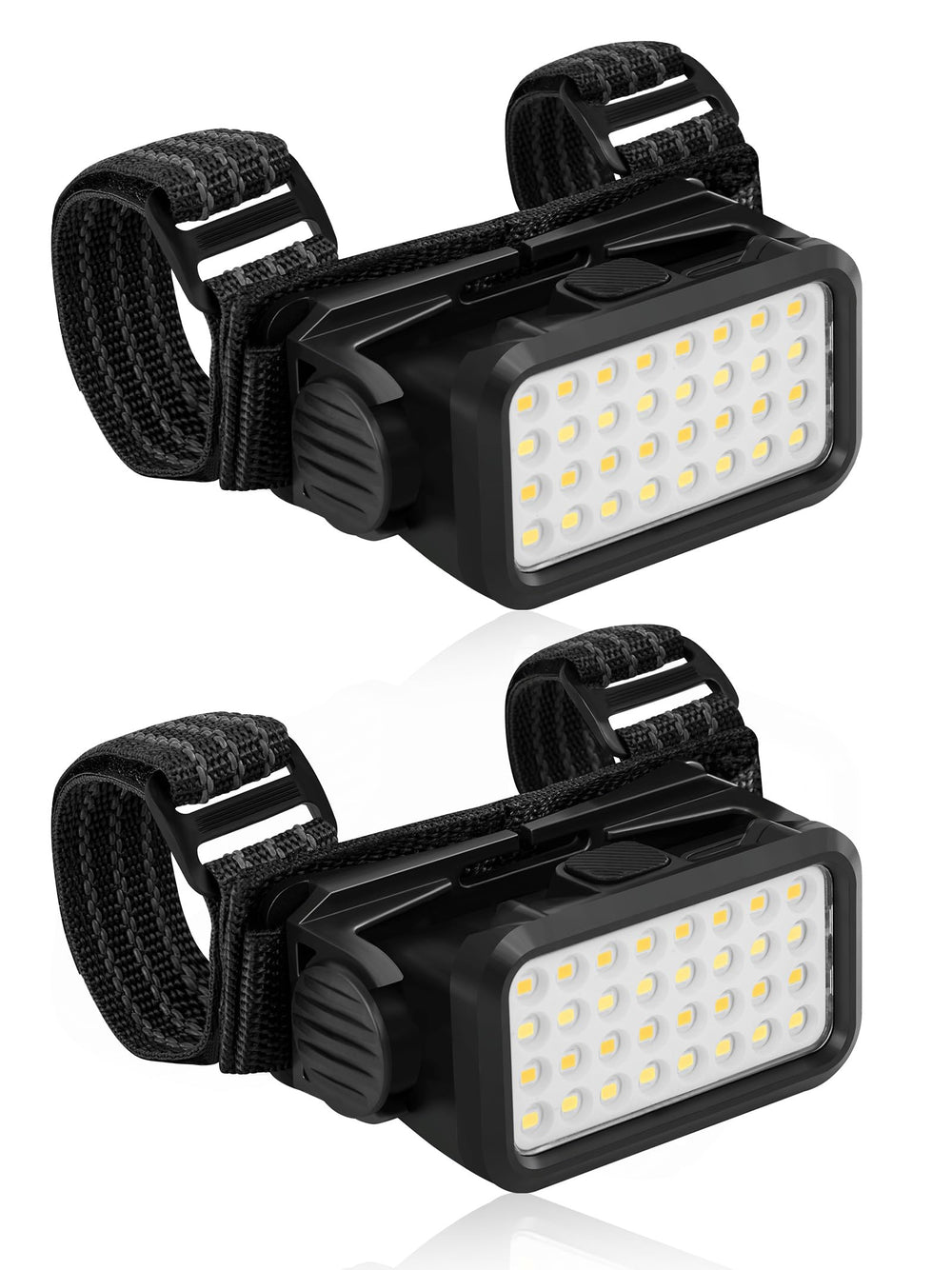 ZIDIYORUO front view dome lights showing compact design and bright illumination
