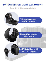 ZIDIYORUO installation parts laid out with Allen wrench showing quick setup benefit