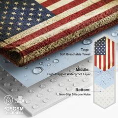 ZIMABLUE anti-slip backing detail prevents sliding for safer seating