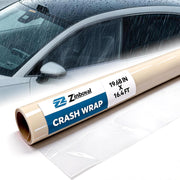 Zinboval front packaging showing product roll and label protecting vehicles