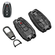 Zincflag front view of alloy key fob cover showing sleek protection