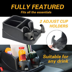 Zinytrae secured by seatbelt demonstrating steady, safe positioning