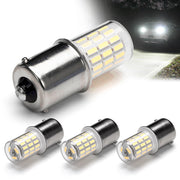 Ziomitus front view of 1156 BA15S LED bulb showing compact design and easy fit