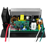 zixixvan front panel showing controls and mounting, clear installation benefit
