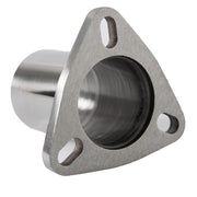 ZJXDZY front view of 3-bolt flange assembly showing fit and finish