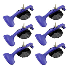 ZKTOOL front view of clamp kit showing six suction cups and handles for secure holding