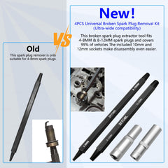 ZKTOOL kit with 10mm and 12mm sleeves showing correct fit for plugs