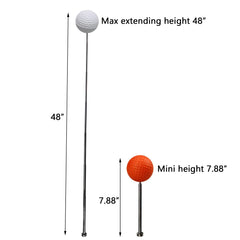 ZLEYECZ red and white marker balls visible for quick alignment