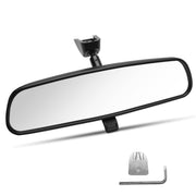 ZLPTEAM 10-inch mirror front view showing wide reflective surface and clearer visibility