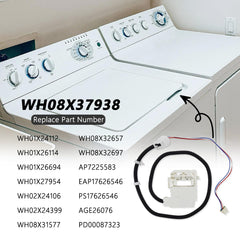 ZNTVW white and gray bezels with striker pieces laid out for easy color-matching benefit