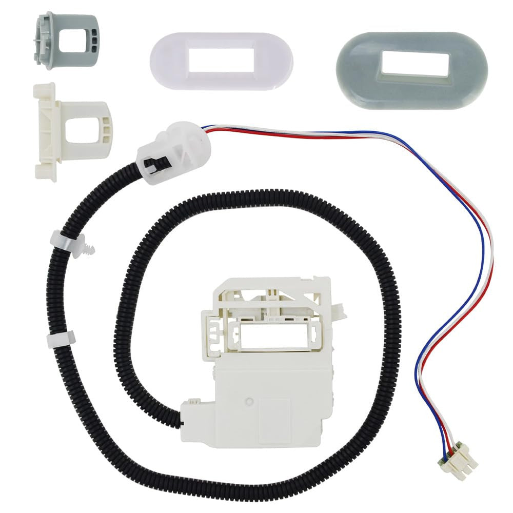 ZNTVW front view of WH08X37938 showing complete latch kit and clear identification benefit