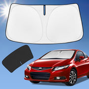 ZOIBV front view showing full windshield coverage and protection