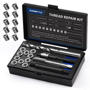 ZOMIYU kit front layout showing tools and inserts for dependable repairs