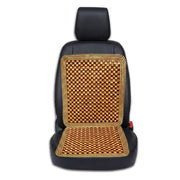 ZONETECH front view of beaded seat cover showing full ventilation benefit