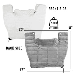 ZONETECH in-car use showing portable warmth while driving