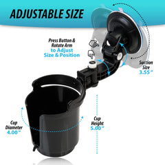 ZONETECH side profile with extended arm for easy reach and stability benefit