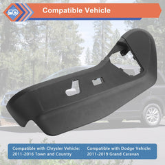 ZONFANT seat cover installed on seat rail demonstrating protective fit benefit