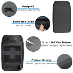 ZOXOQ armrest cover installed in Accord interior demonstrating improved comfort