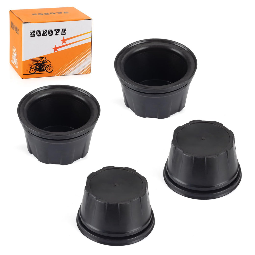 zozoye packaged set of four caps showing contents and ease of install benefit