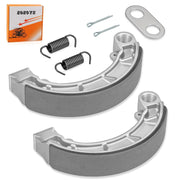 zozoye front view of brake shoes kit showing parts and fitment benefit