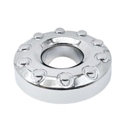 Zreneyfex chrome front hub cap showing polished finish and visual restoration benefit